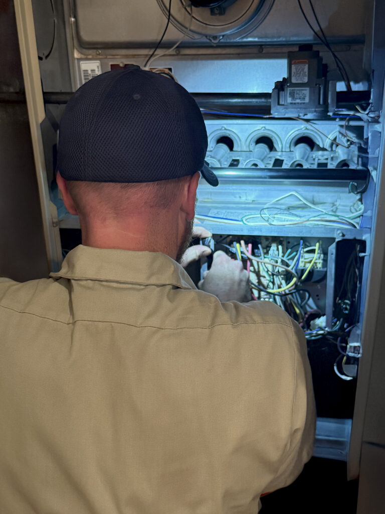 Mark on the job checking wires