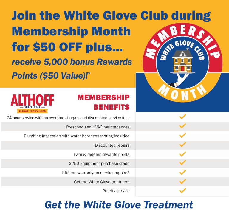 The flyer for Membership Month